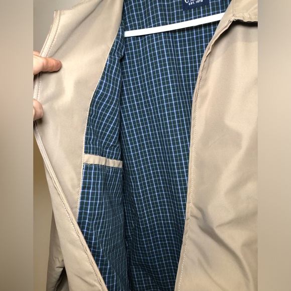 CHAPS RALPH LAUREN HARRINGTON JACKET, SIZE L, KHAKI COLOR, Perfect condi… - Picture 8 of 11